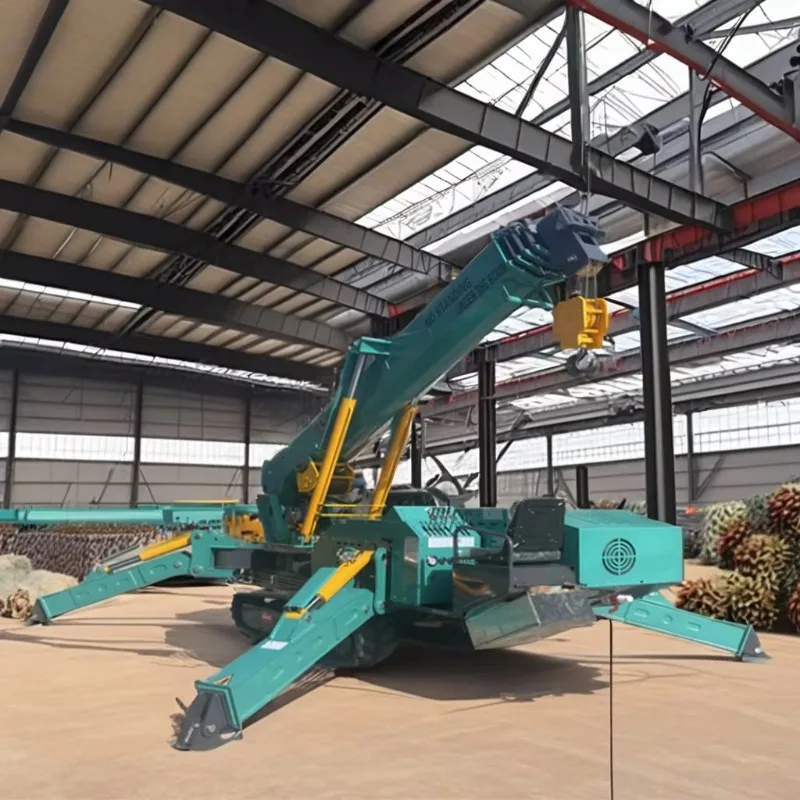 Factory Direct Mini Spider Crawler Crane 5 Ton Hydraulic Spider Crane for Indoor Narrow Space Lifting