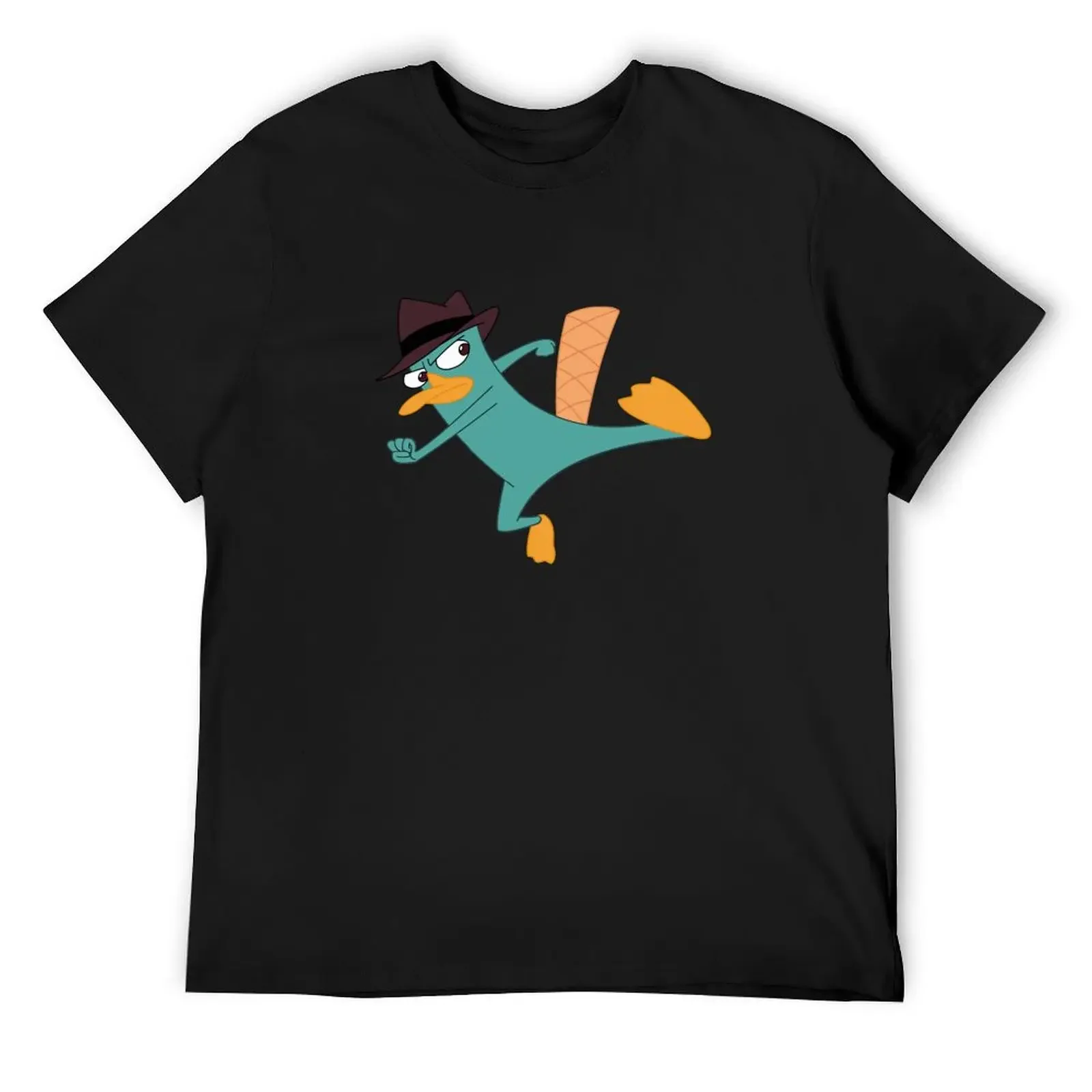 

Perry the Platypus t t T-Shirt baggy shirts funny meme t-shirts cotton graphic tees graphic tee shirt men clothes
