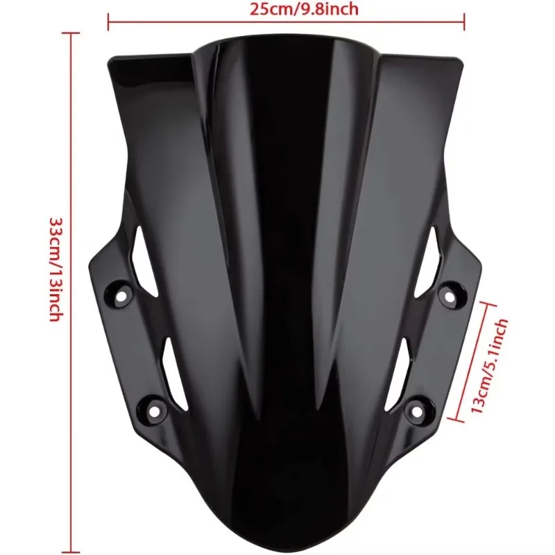 Motobike Protective Parts Windscreens Windshield Wind Deflector Motorcycle Accessories For Suzuki GSX250R 2017-2019 air director