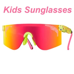 Gafas de sol deportivas con protección UV400 para niños y niñas, lentes de sol para exteriores, béisbol, Softball, ciclismo, Mtb