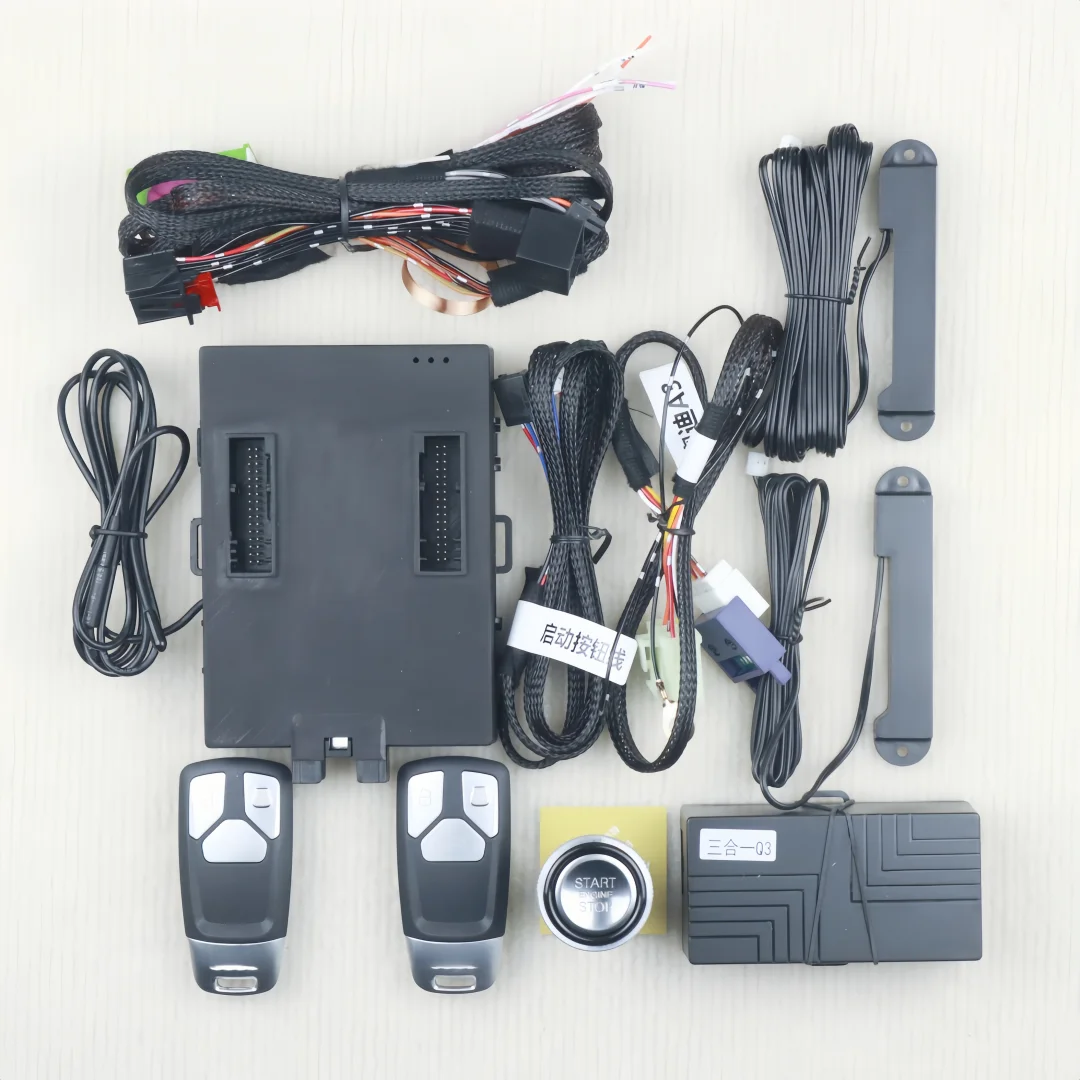 

Для Audi A3 года 2012-2018 добавление бесключевого запуска системы без ключа GO Система дистанционного запуска и остановки системы бесключевого доступа Автомобильные аксессуары