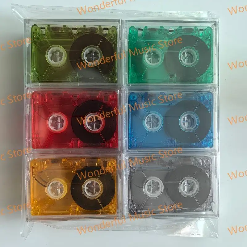 

Interview equipment dedicated small recording cassette with blank tape, 40-55 minute cassette, 5 * 3.4cm micro tape