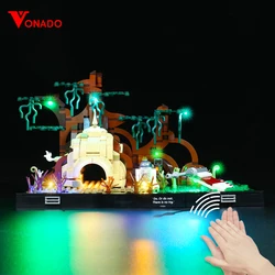 VONADO Led Light Kit For Wars 75330 Training Diorama Building Blocks DIY Children's Lamp Toys Kit Not Include Model