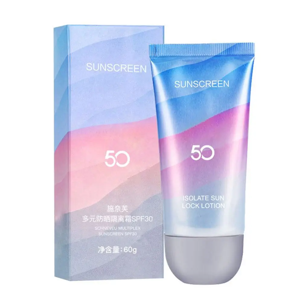 60ml Waterproof Facial Body Sunscreen Whitening Sun Cream Protective Skin Cream Sunblock Cream Sun Protection Facial Anti S K5X5