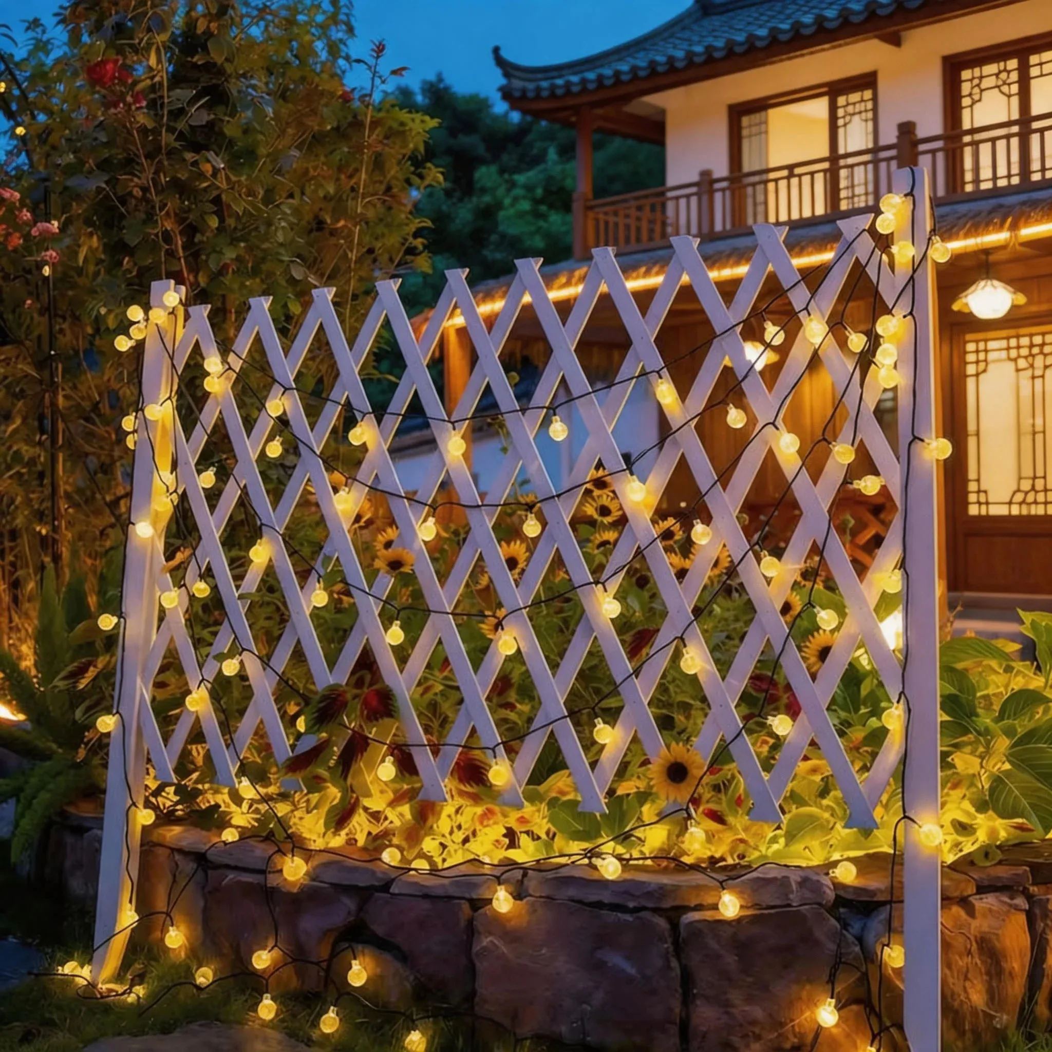 Güneş Enerjili Dış Mekan LED P - Solar String Lights Outdoor 20M incelemesi ve fiyatı