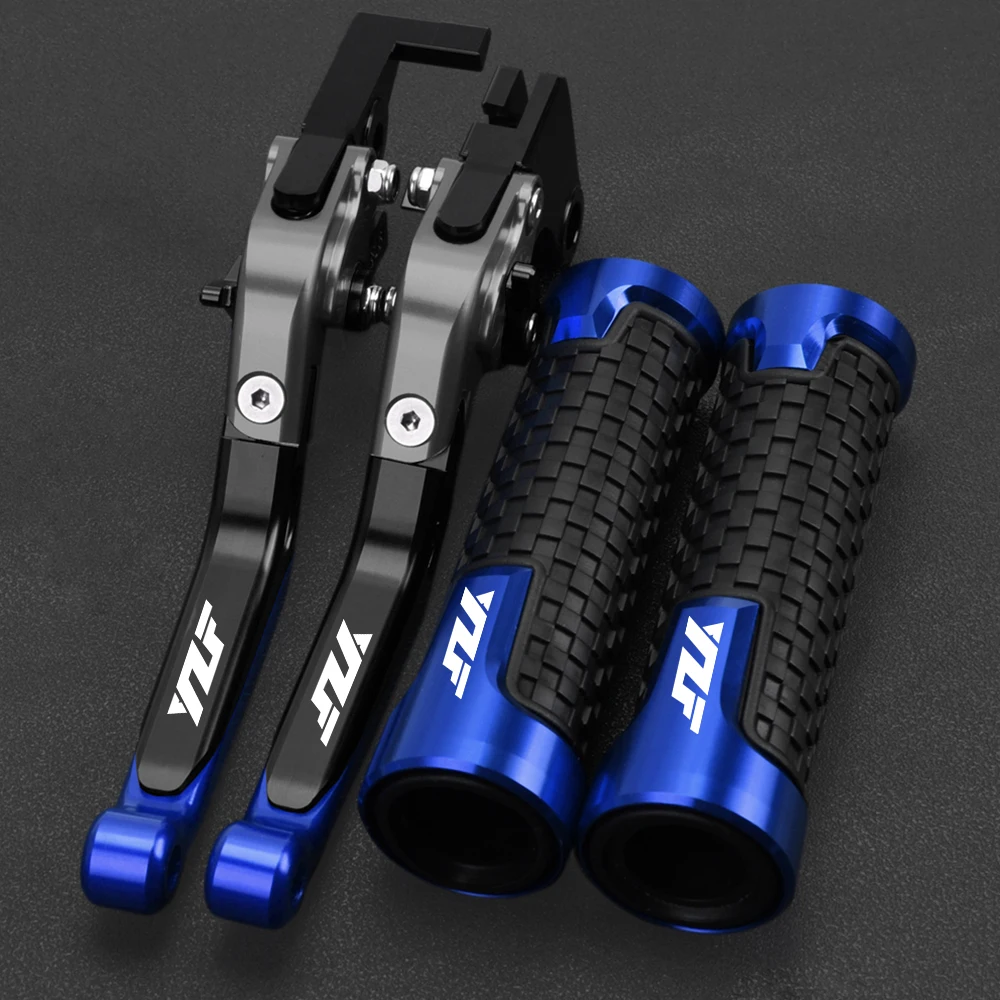 

2024 Motorcycle Adjustable Brakes Clutch Lever Handle Bar Grips For YAMAHA YZF R3 R25 2015 2016-2020 2021 2022 2023 YZFR25 YZFR3