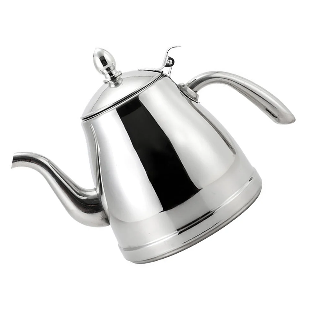 

1Pcs Stainless Steel Teakettle Anti-Scald Handle Household Heating Water Kettle Home Boil Water Pot Stainless Steel Teakettle