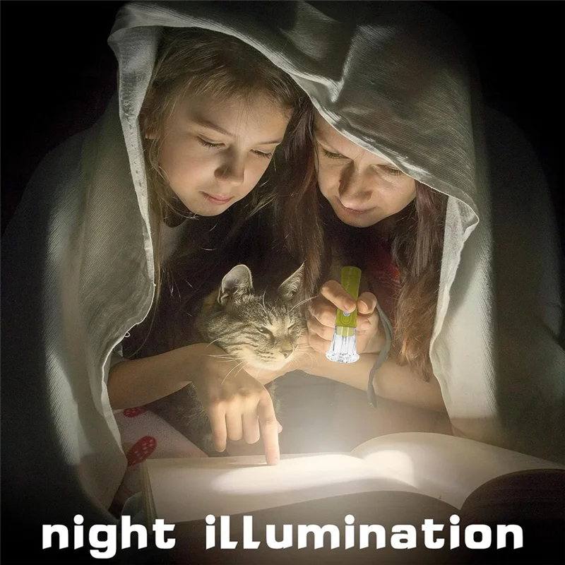 ABMF-100 個ミニ懐中電灯キーホルダーバルクミニキーホルダー Led 小型懐中電灯子供大人ハイキングキャンプ詰め物ホーム