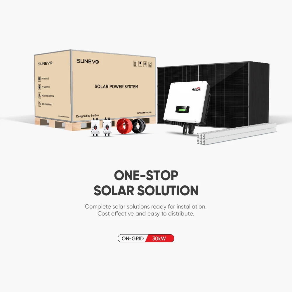 Afore-inversor Solar en red, 30 Kw, 30 Kw, inversor trifásico de cadena PV, precio