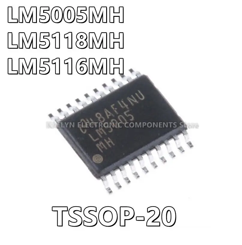 10Pcs/lot LM5005MH LM5005 LM5118MH LM5118 LM5116MH LM5116 Buck Switching Buck Regulator Step-Down DC-DC Controller IC 20-HTSSOP