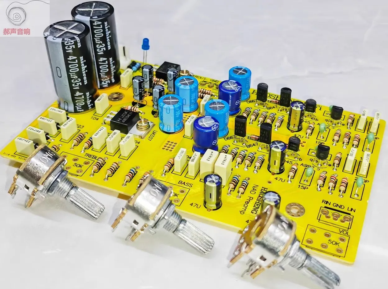 مجموعة لوحة التحكم في مستوى الصوت منفصلة تمامًا ، مضخم صوت HiFi سهل الاستخدام يعتمد على دارة NAD Pre-أمبير