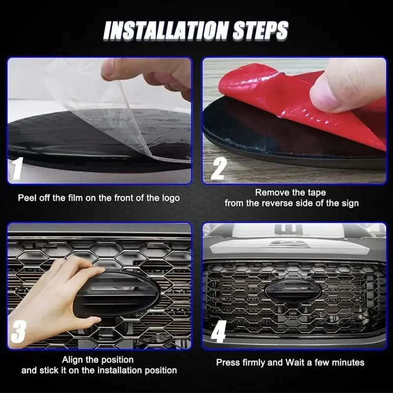 

American Flag Grille and Tailgate Emblem Set F150 F250 - Show Your Patriotism and Style on the Road