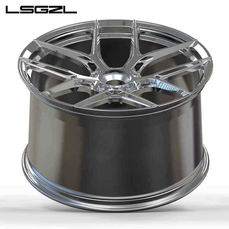 Custom Forged Alloy Wheel 15 18 20 22 24 26 Inch Polished Process Car Wheel 5x114.3 5x130 6x139.7 Sport Jante For Luxury Car