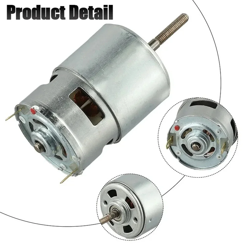 21V DC Motor RS755 Motor Rotor Replacement For Lithium-powered Grass Trimmers Grass Cutter Motor Power Tool Accessories