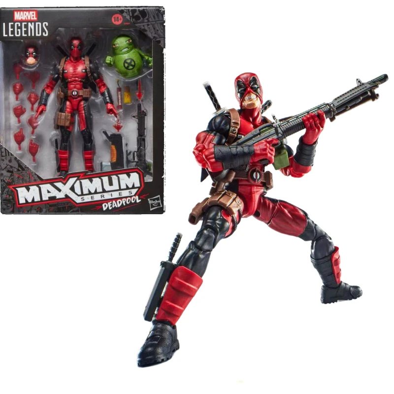 En Stock, Figuras de Acción de Deadpool de la Serie Marvel Legends de Hasbro, Juguetes de Anime y Películas, Modelo Coleccionable, Regalo, Pasatiempos