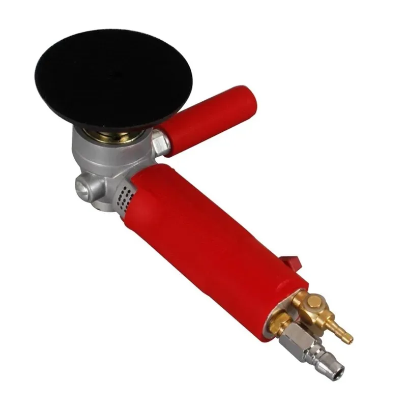 4-Inch Pneumatic Wet Polishing Grinder with Water Injection for Angle Sanding and Polishing Tasks