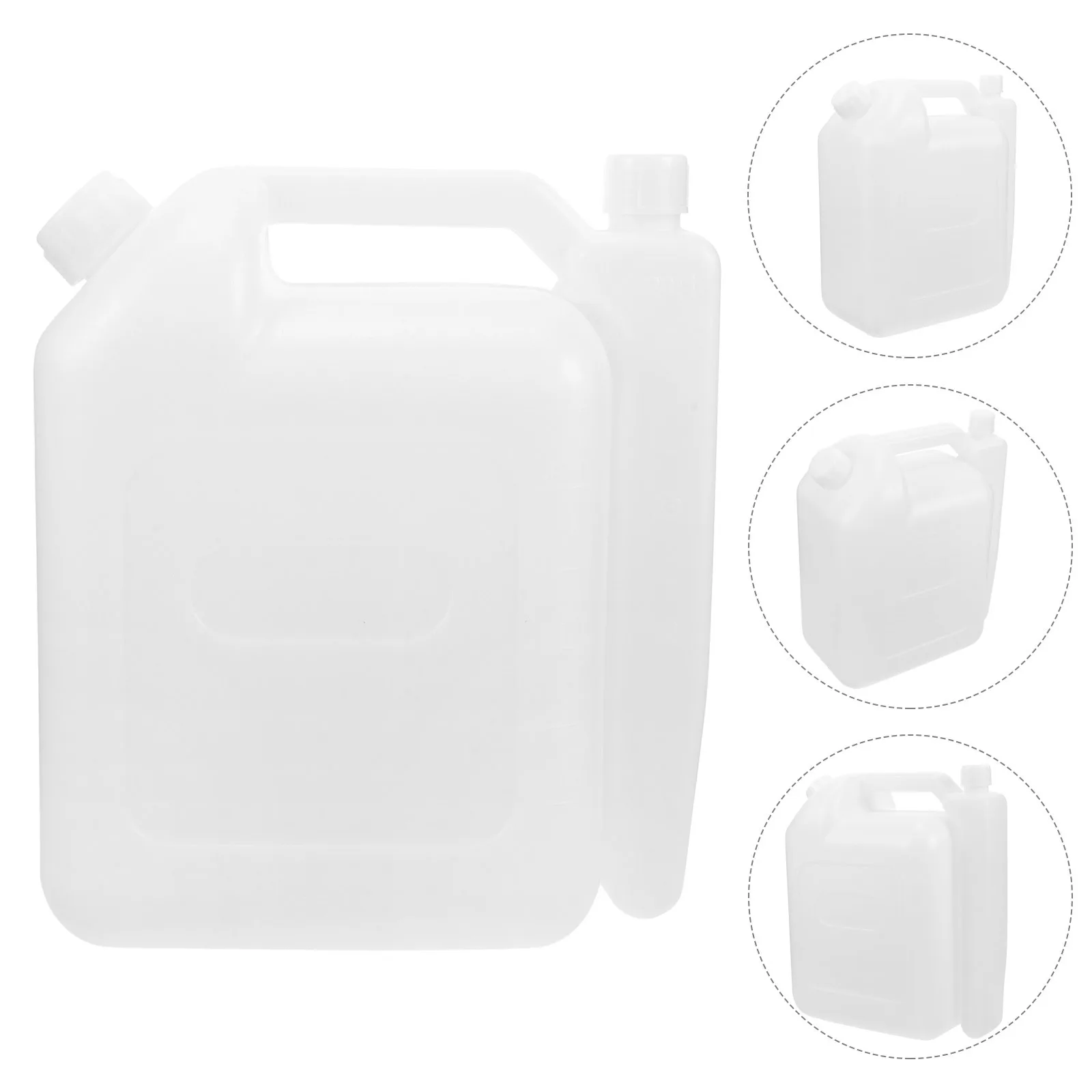 

1pcs 4L Fuel Portable Oil Gas Mix Tank For Portable Mixing Bottle Bottle Stroke Engine Reusable Plastic Tool