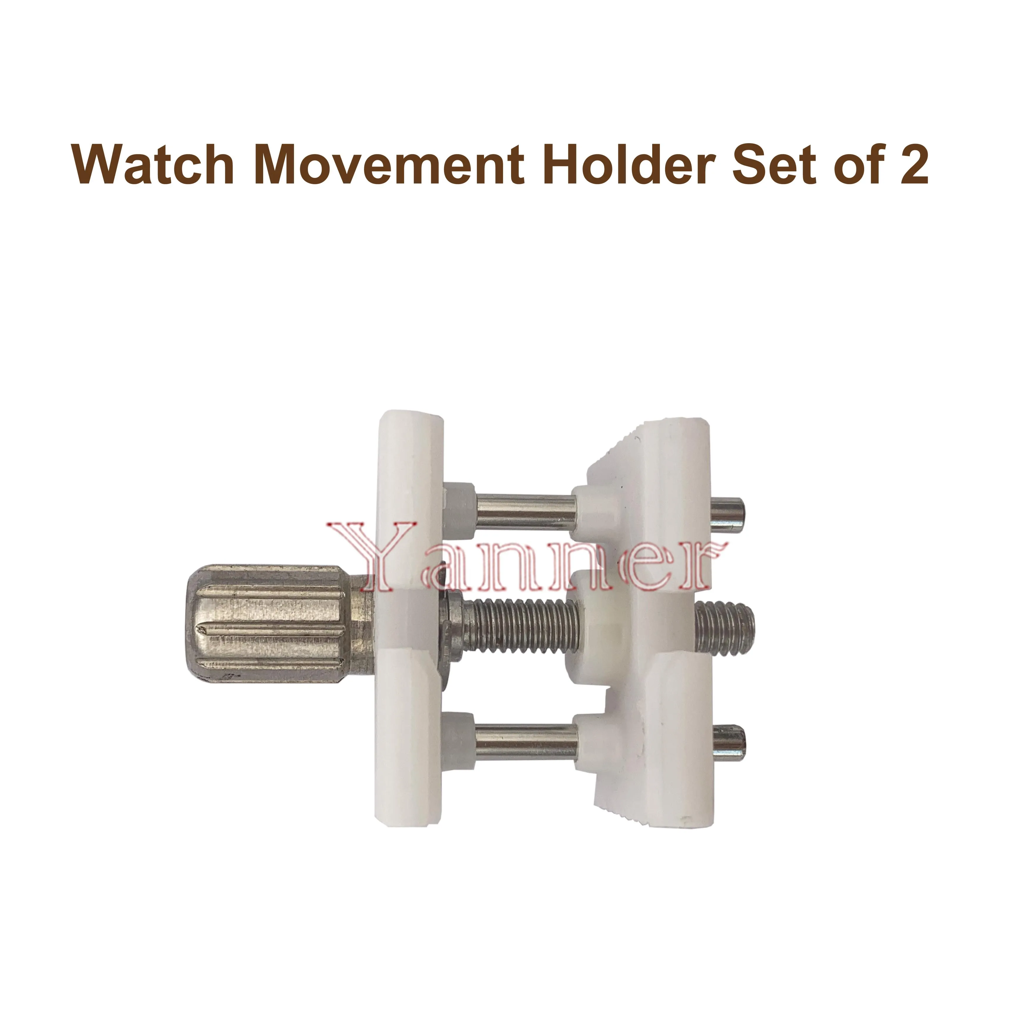 Watch Movement Holder 2 in 1 Multifunction Durable Practical Watch Repahe Other End Professional Watch Repair Tool Portable Kits