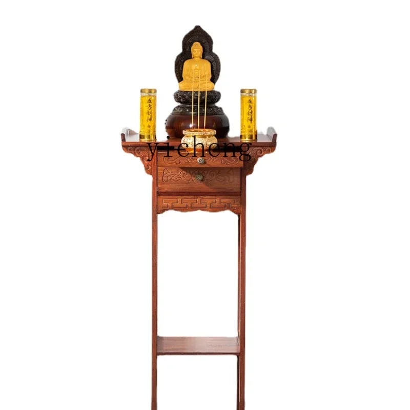 b11-Buddha Shrine God of Wealth Cabinet Guan Gong Altar Altar Household Incense Burner