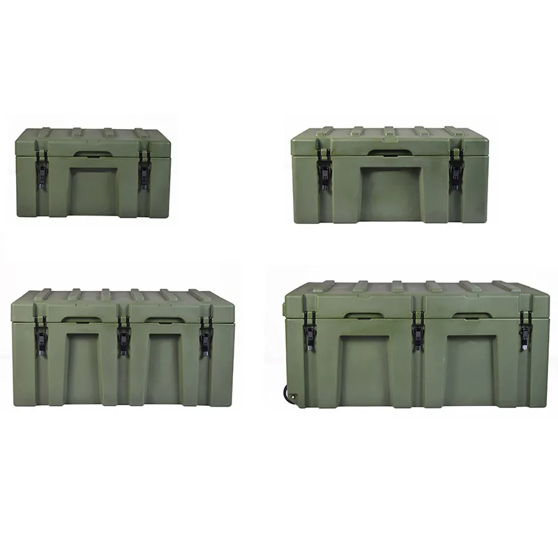 Plastic box moistureproof box car trunk props portable outdoor toolbox locker instrument