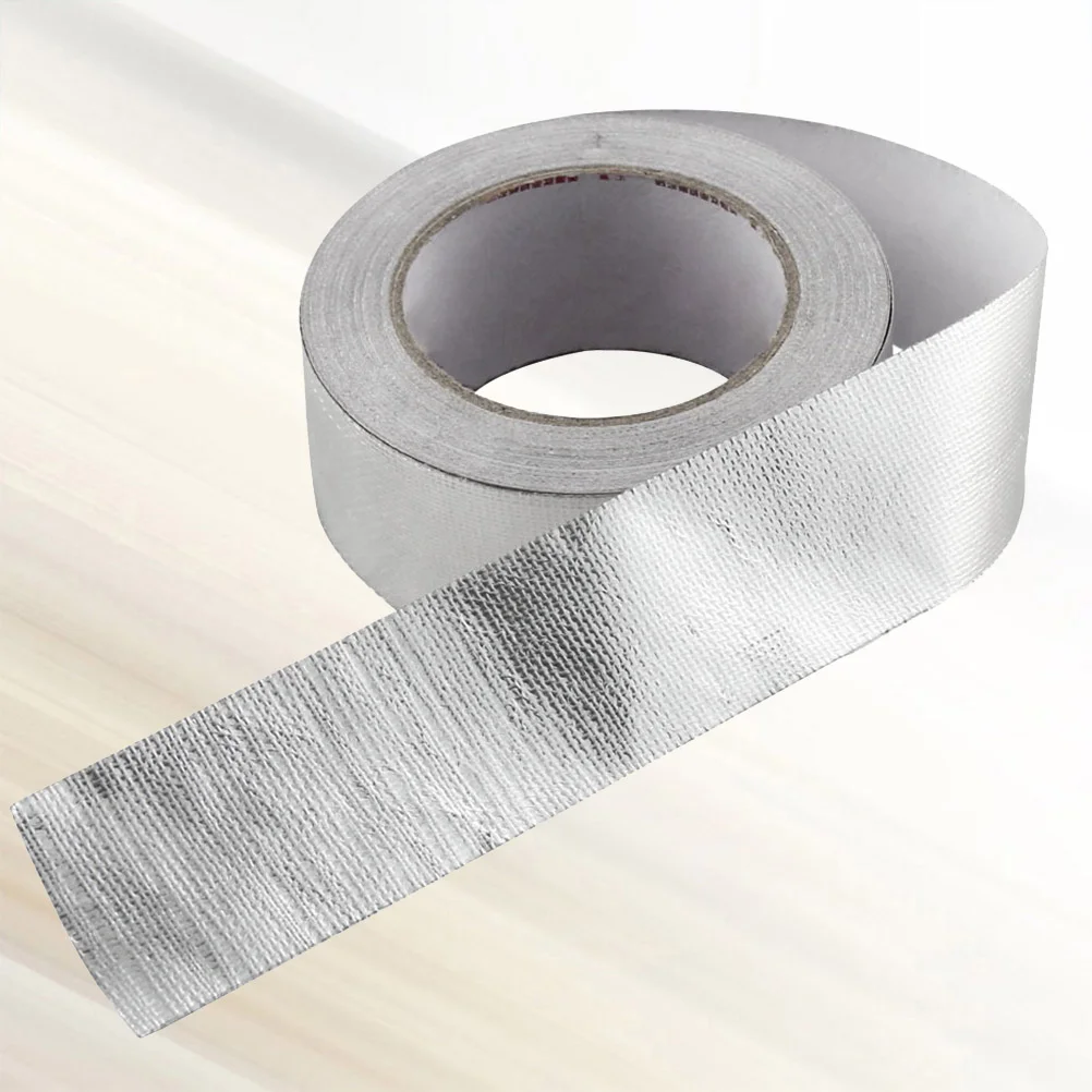 25m Aluminum Foil Exhaust Downpipe Shield Tape for Car Motorcycle (Silver) heat insulated tape