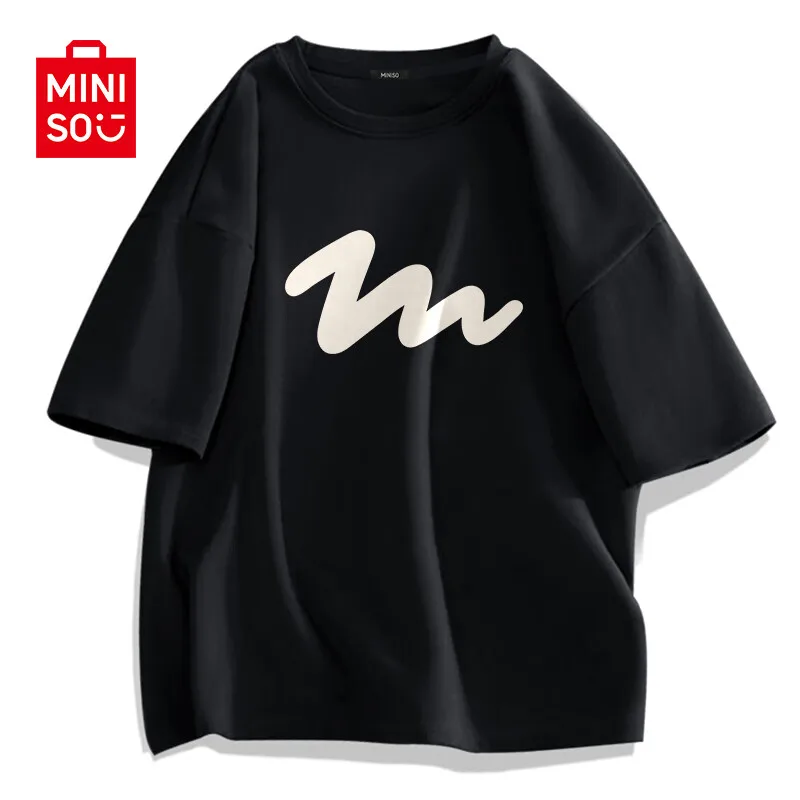 

Летняя футболка с волнистым штрихом, новинка 2024, повседневная модная футболка с короткими рукавами и принтом для мальчиков, летняя спортивная футболка из чистого хлопка с короткими рукавами