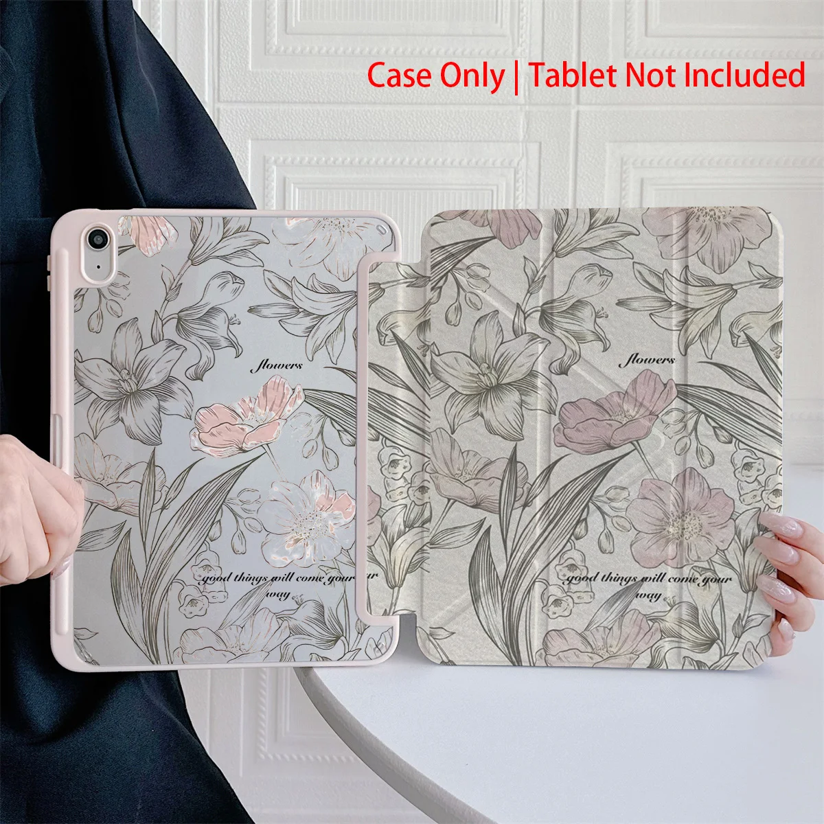 

Case for ipad,Smart Case Compatible with iPad Air 6,Air 5,4,and Compatible with iPad 10 (10.9 inches) ,Pro 2024