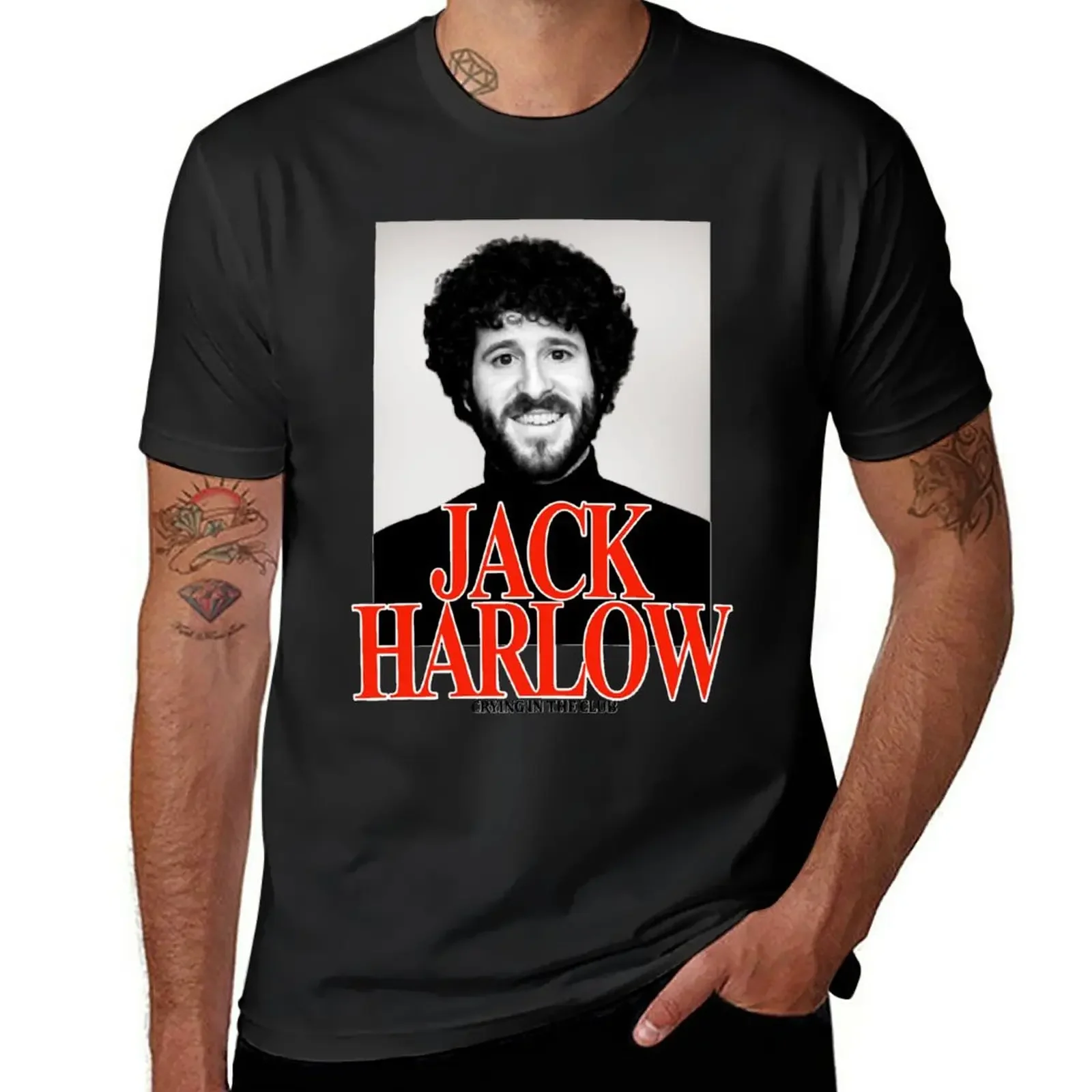 

New Jack Harlow x Lil Dicky Crying In The Club Funny T-Shirt quick-drying t-shirt shirts graphic tees mens graphic t-shirts