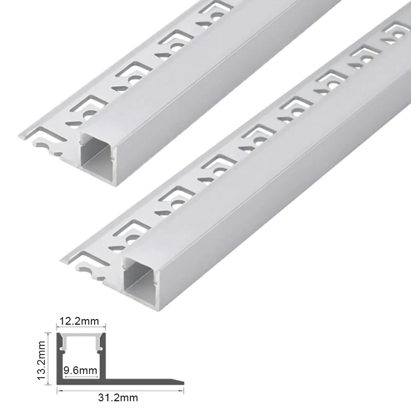 

31.2x13.2mm Silver Led Aluminum Profile Ceiling Gypsum Drywall Linear Lighting LED Light Aluminum Channel