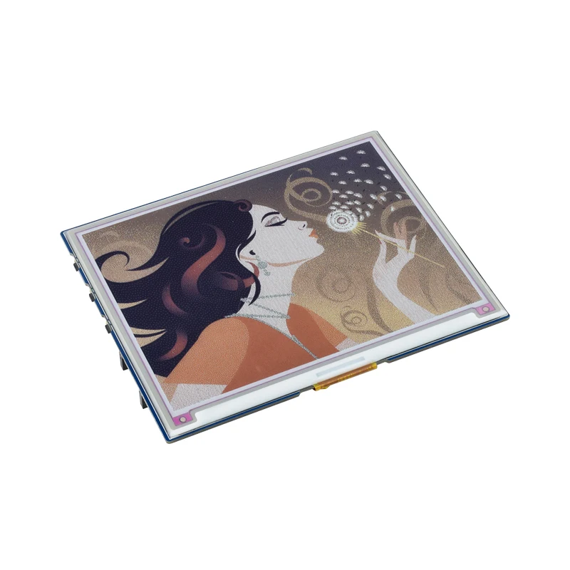 Pico-ePaper-5.65 5.65inch Colorful e-Paper E-Ink Display Module for Raspberry Pi Pico, 600×448 Pixels, ACeP 7-Color