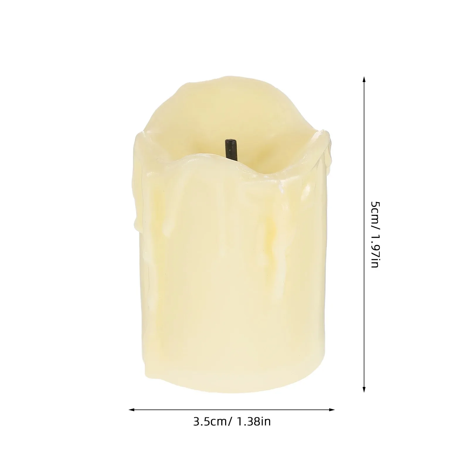 5pcs Led Flickering Lights Flameless Tealight Lamp For Party Decorations Home Bar Cafe Night Light Candlestick Decoration