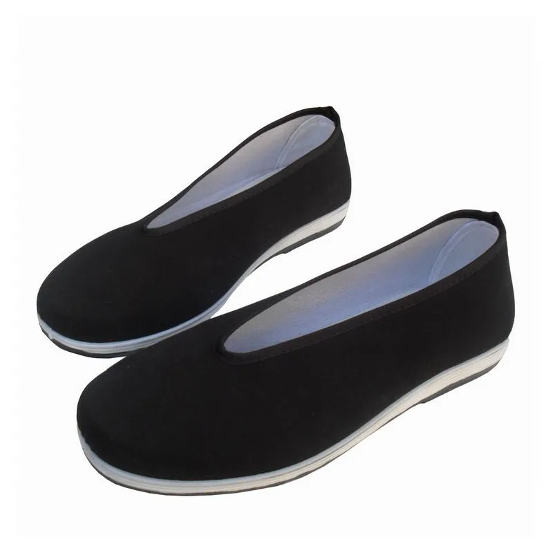Flat Comfortable Beijing Shoes Sport Slip-resistant Breathable Wushu Kung Fu Tai Chi Shoes Men Women Walking Beijing Shoes 35-47
