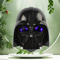 LED Light Helmet Halloween and Christmas PV Darth Vader Mask Soldiers Luminous Mask