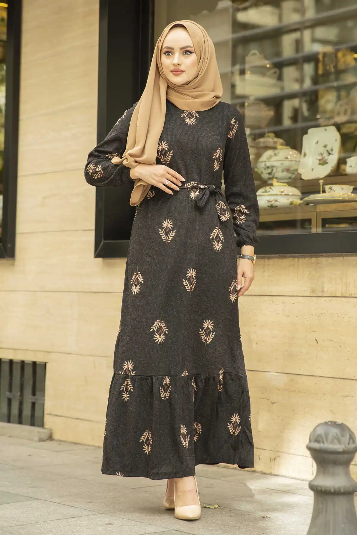 Dress women's dresses 2021 kaftan abaya long Muslim evening dresses hijab abayas Turkish Hijab Party Casual women clothes