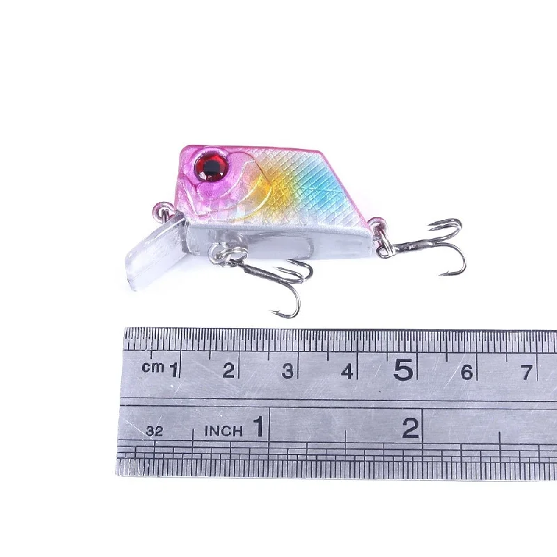 Quadratischer Kurbel köder 4,5 cm/1,77 Zoll 7g bionischer Köder Angel gerät Angel köder Köder