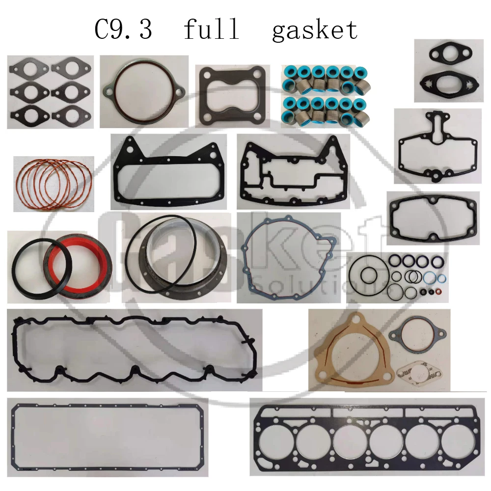 

Детали двигателя для CATERPILLAR MACHINERY CAT C9.3 полный комплект прокладок