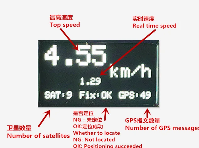 جهاز ZMR لتحديد المواقع للكشف عن السرعة عداد السرعة المدمج في بطارية ليبو RC نموذج سيارة طائرة FPV سباق حرة بدون طيار لتقوم بها بنفسك أجزاء