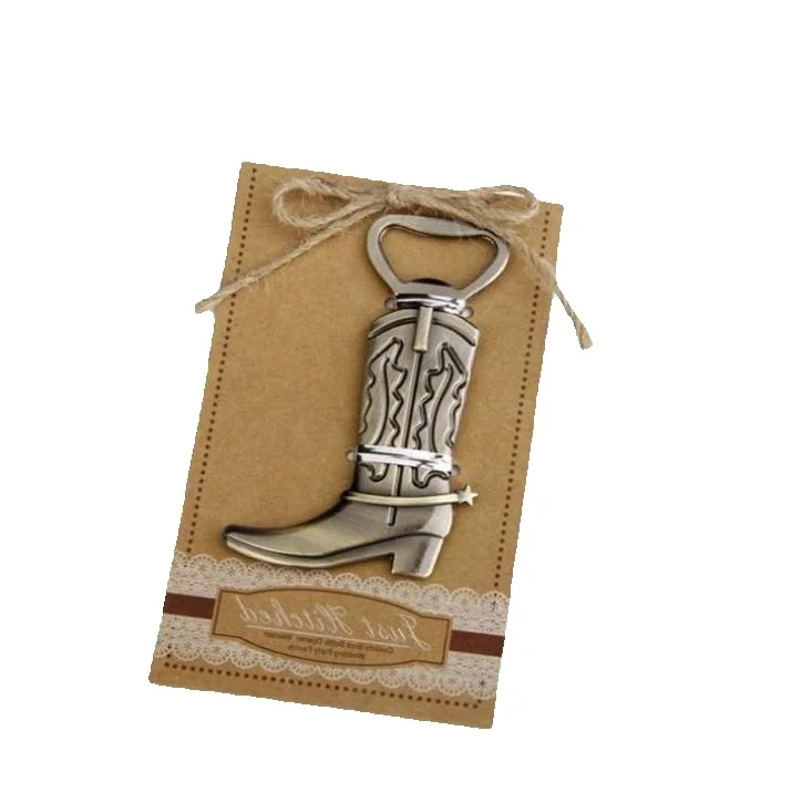 Wedding Favor Gift And Giveaways For Guest -- Retro Boots Shoes Bottle Opener Party Favor Souvenir 200pcs/lot Wholesale