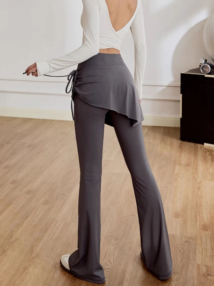 ハイウエスト レディース パンツ 90年代風 エラスティック クラシック トレンド 2025 コットン XXL 原宿系 オール ミディアム セットアップ ヴィンテージ G ヨガパンツ