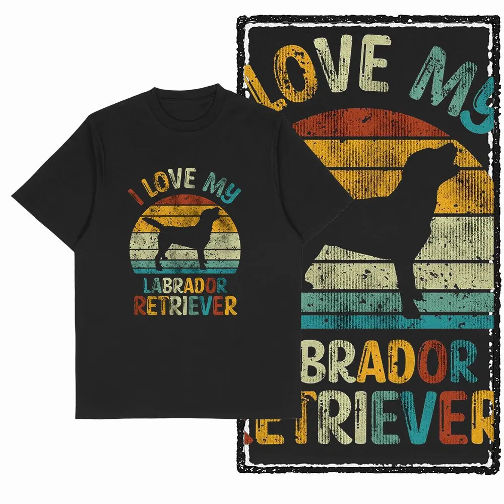 Men 100% Cotton Cool Dog Print t-shirt Black Big Size Vintage Streetwear Men Tshirt Unique Creative T Shirt Tee Shirt G64