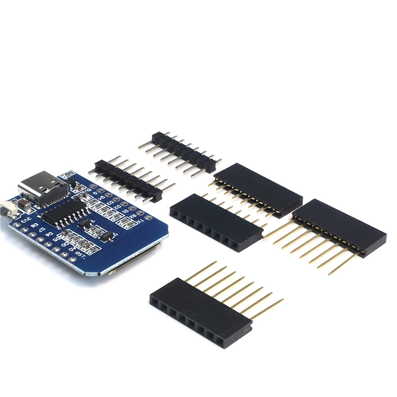 ESP8266 ESP-12F NodeMCU D1 لوحة تطوير صغيرة مع Type-C USB CH340C، وحدة WiFi متوافقة مع Arduino IDE