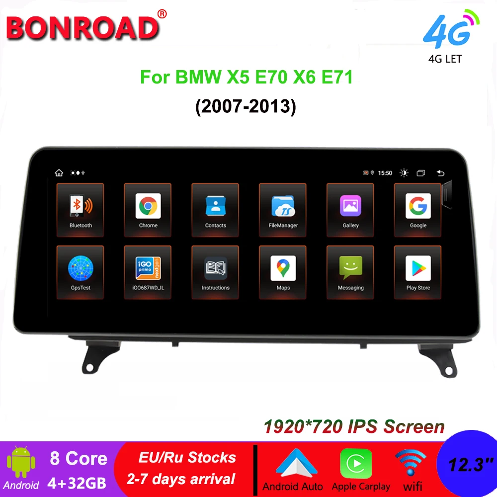 Bonroad BMW E70 Android 12.3