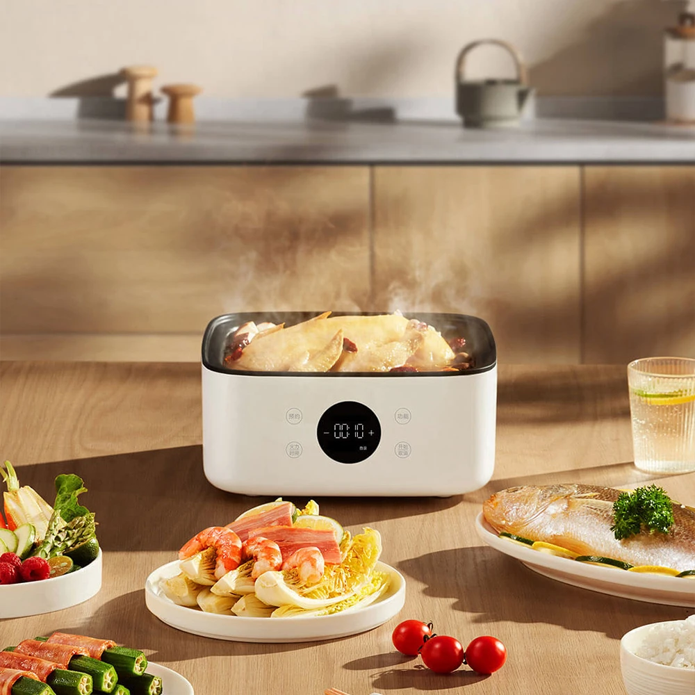 2024 XIAOMI MIJIA Multi-Function Electric Steamer N1 13L Pressure Multicooker Steamer Food Warmer 1500W 8H Heat Preservation