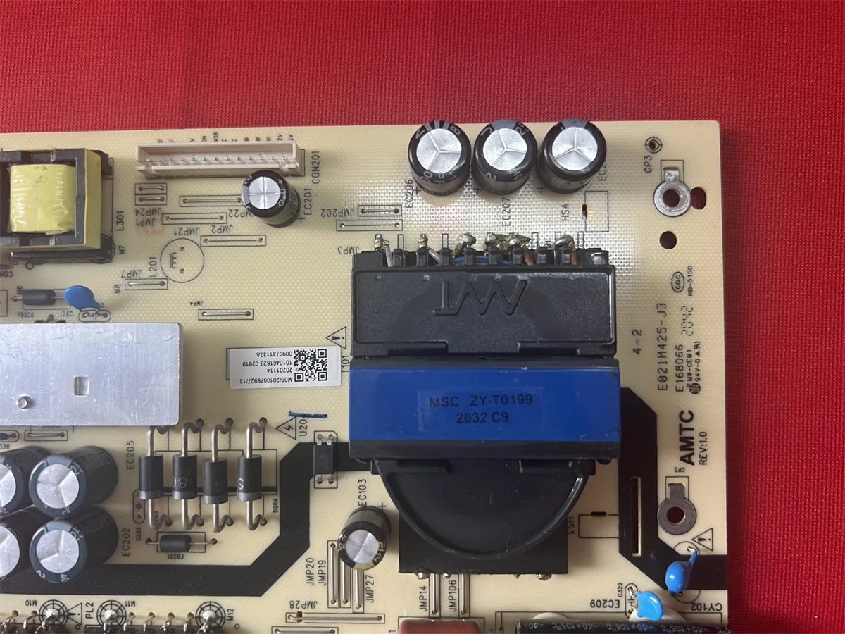 Imagem -04 - Original Power Supply Board tv Acessórios de Manutenção Tv7001-zc0201 E021m425-j3 E168066 100 Testing Work