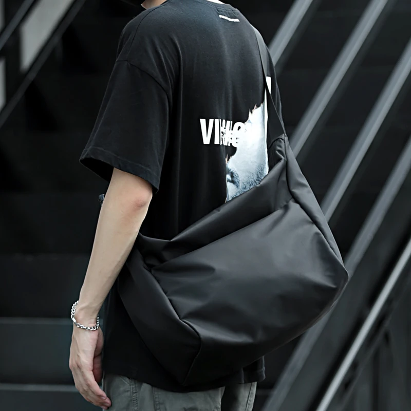 حقيبة كاجوال لجهاز Ipad مقاس 12 بوصة مضادة للسرقة حقيبة كتف لركوب الخيل عبر الجسم حقيبة أكسفورد عصرية عالية الجودة للرجال #1