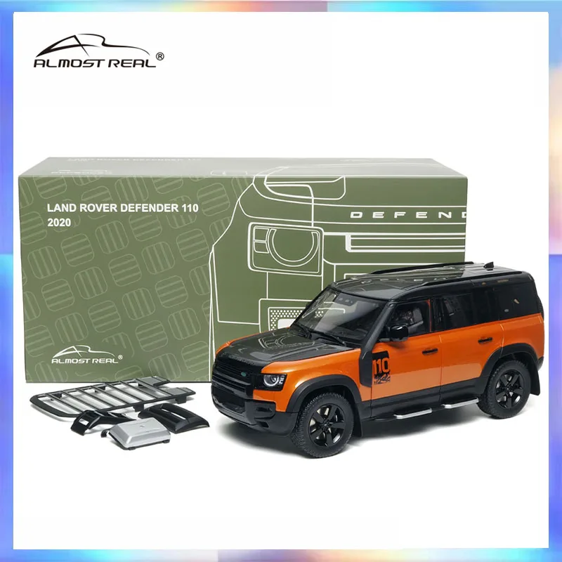 

1/18 Almost Real Car Model Land Rover Defender 110 2020 Alloy Full Open Display Car Model Boy Collection Toys Gift