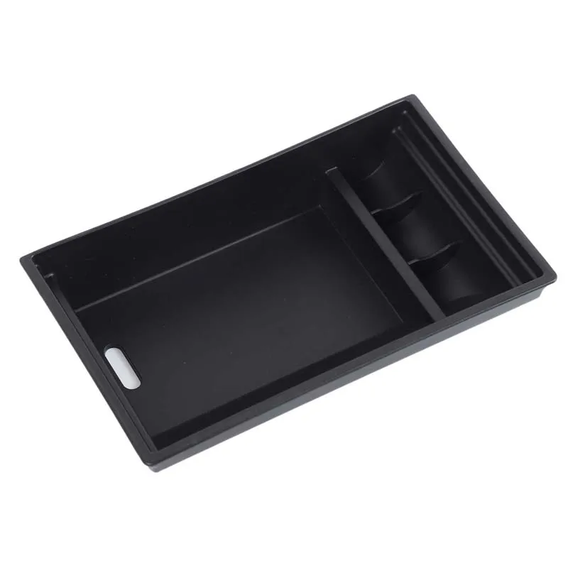 1 قطعة ABS الأسود ل أكورا RDX 2013-2017 سيارة التحكم المركزي علبة التروس صندوق تخزين أمامي علبة الهاتف المحمول اكسسوارات السيارات الداخلية