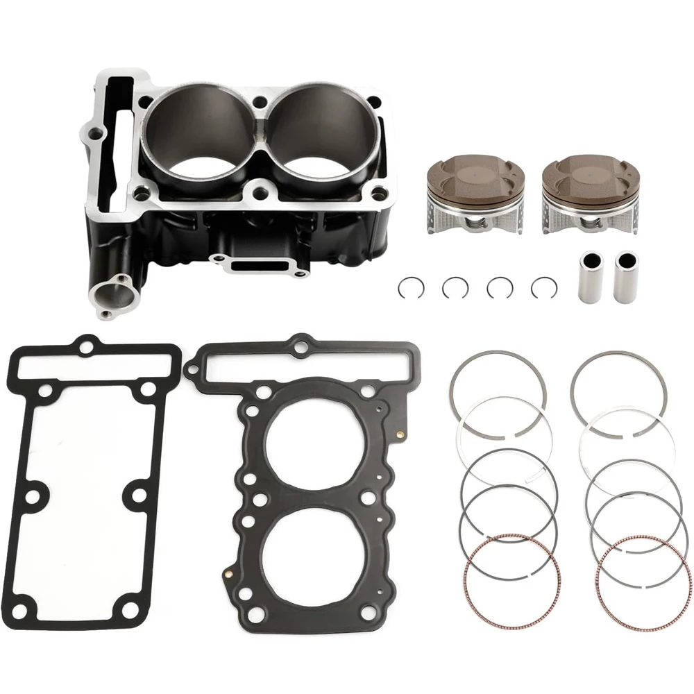 Motorcycle Engine Cylinder Block piston Rebuild Overhaul Kit For KawasaKi Ninja 300 CC Z300 KLE 300CC ES 13-24 11005-0675