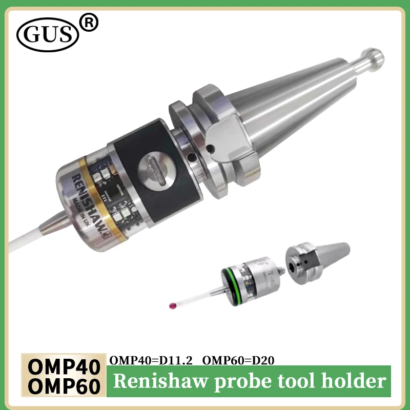 Stainless steel toolholder BT BBT 30 40 ISO20 ISO 25 HSK 32 42 50 63 CAT40 SK40 NBT30 renishaw tool probe omp40 D11.2 omp60 D20