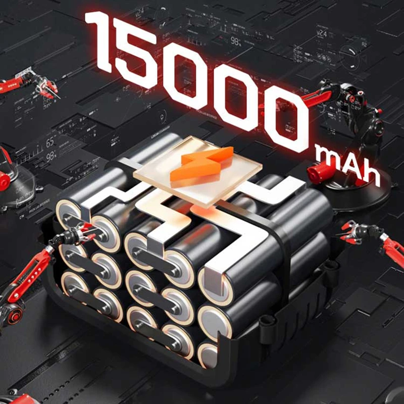 Xiaomi 15000mAh منفاخ عنيف 100 سرعة فرش السيارات 40 مللي متر توربو مروحة نفاثة 990000PRM الغبار تهب لوحة المفاتيح تنظيف منفاخ الهواء #3